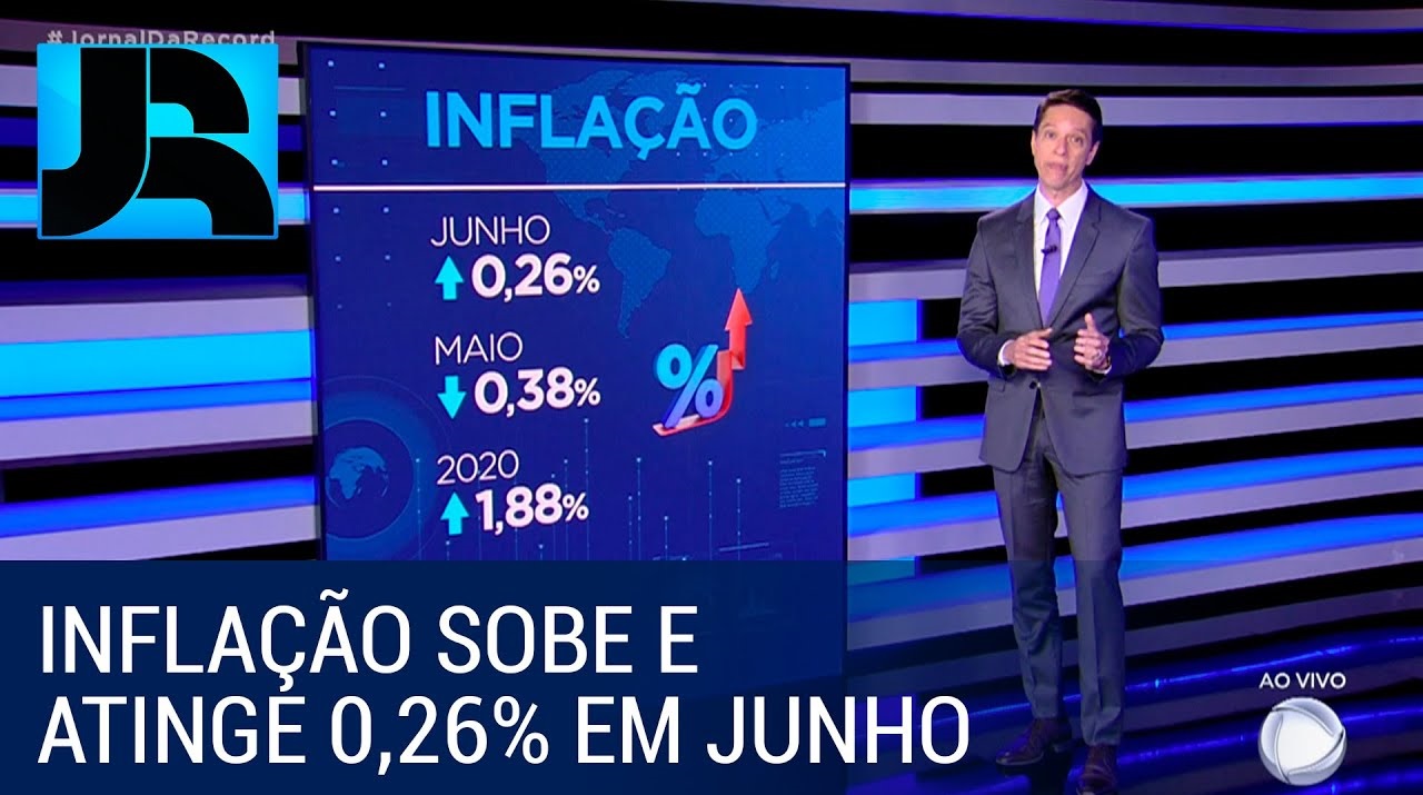 Cobertura jornalística sobre a inflação